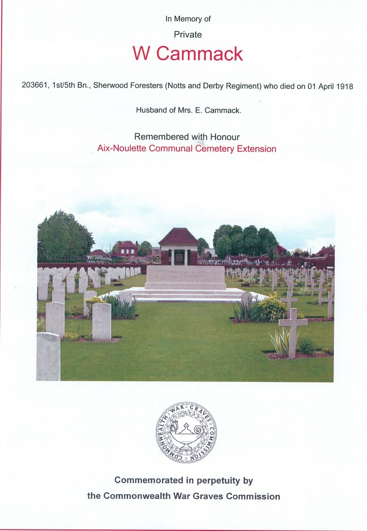 Walter Cammack war memorial 2