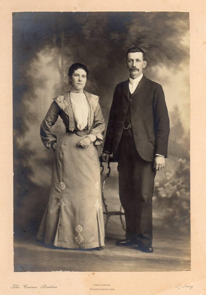 Nathaniel and Elizabeth Easterbrook c1903
