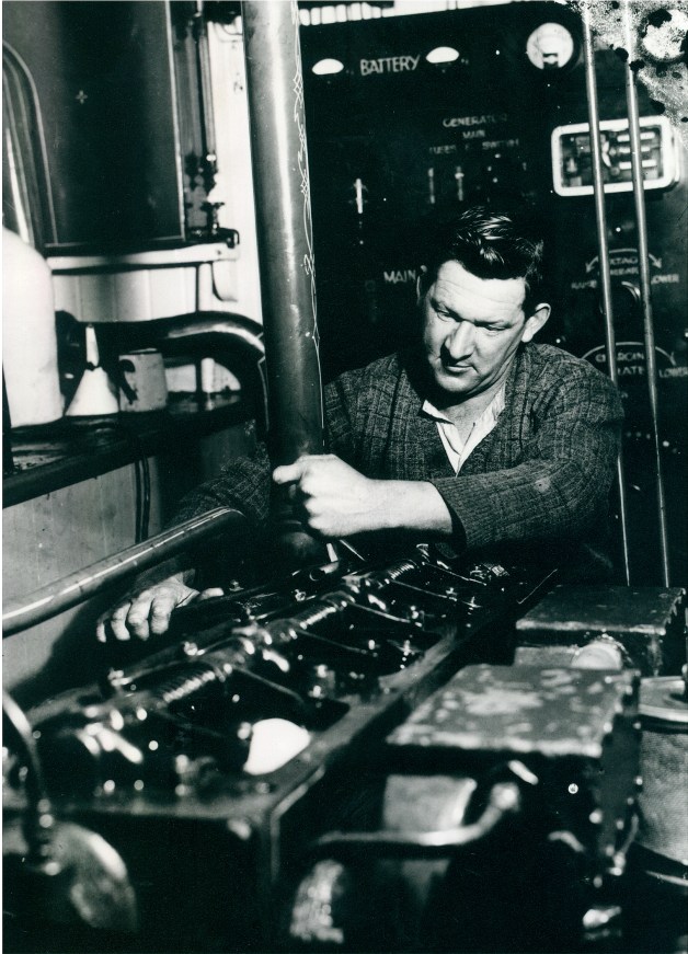 Bert Hornery on Miramar II