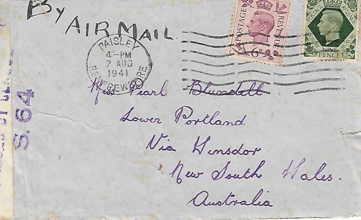 envelope Pearl Blundell